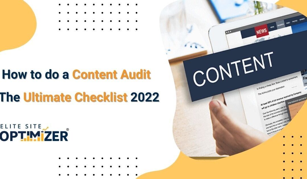 Content audit