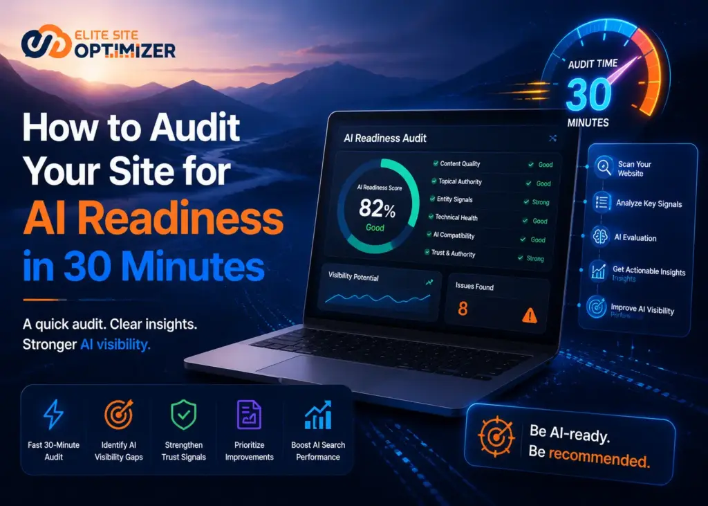 How to Audit Your Site for AI Readiness in 30 Minutes