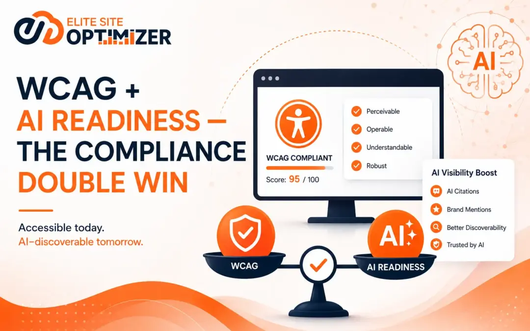 WCAG + AI Readiness The Compliance Double Win